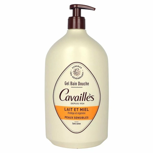 [3596490006372] ROGE CAVAILLES GEL BAIN DOUCHE LAIT ET MIEL 1L