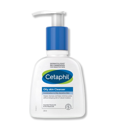 [3499320012423] CETAPHIL OILY SKIN CLEANSER 236ML