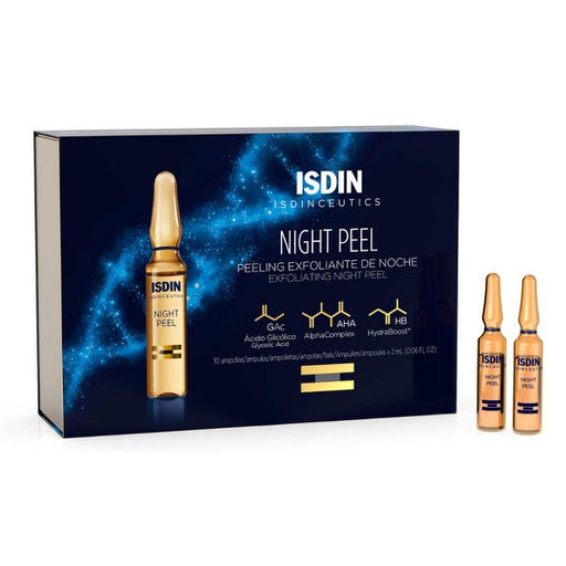 [8429420136472] ISDIN NIGHT PEEL 10 AMPOULES