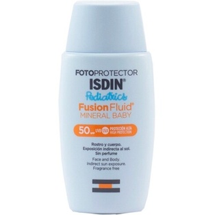 ISDIN SOLAIRE PEDIATRICS FUSION FLUID MINERAL BABY SPF50+ 50ML